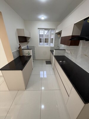Kitchen in 2 BHK Apartment at Brigade Laguna, Hebbal – for Rent