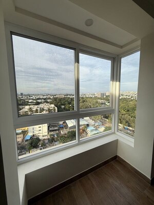 Balcony in 2 BHK Apartment at Brigade Laguna, Hebbal – for Rent