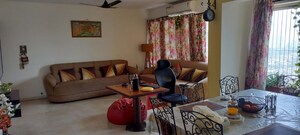 Living Room in 3 BHK Apartment at Rizvi Oak, Malad East – for Sale