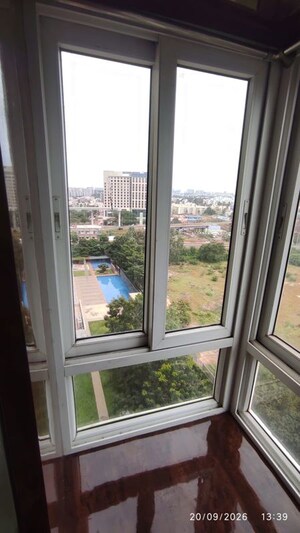 Balcony in 3 BHK Apartment at RMZ Galleria, Yelahanka – for Rent