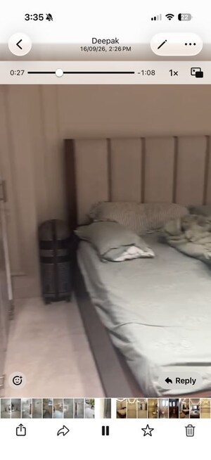 Bathroom in 2 BHK Builder Floor at Greater Kailash – for Rent