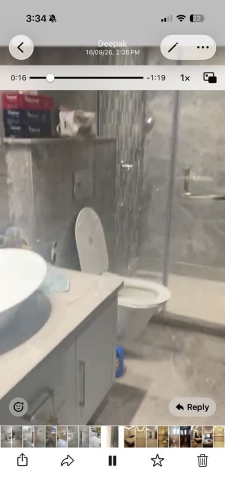 Bathroom, greater kailash 2 Bedroom 150 Sq.Yd. Builder Floor In Greater Kailash Delhi 10707724