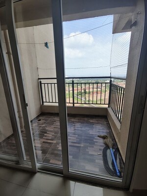 Balcony in 2 BHK Apartment at Kolte Patil Life Republic, Hinjewadi – for Rent