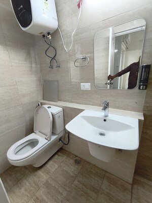 Bathroom in 4 BHK Apartment at Emaar Emerald Floors Premier, Sector 65 – for Rent
