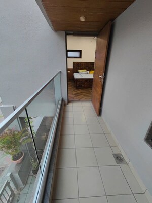 Staircase in 4 BHK Villa at Anupam Nagar Society – for Sale