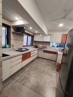Kitchen in 4 BHK Villa at Anupam Nagar Society – for Sale
