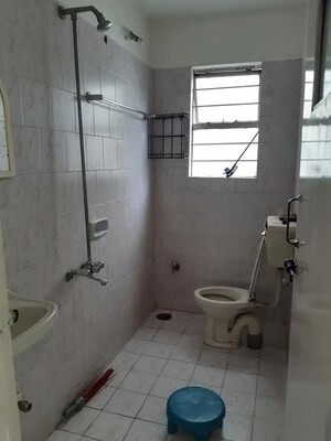 Bathroom in 1 BHK Apartment at Siddharth Nagar Phase 1, Aundh – for Rent