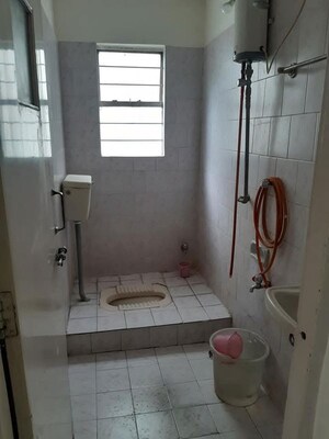 Bathroom in 1 BHK Apartment at Siddharth Nagar Phase 1, Aundh – for Rent
