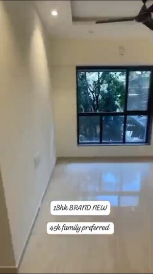 Master Bedroom in 2 BHK Apartment at Queenstown Springs, Ghansoli – for Rent