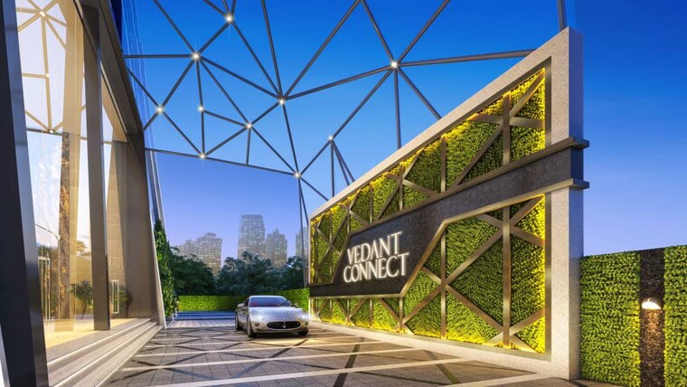 Exterior View, tharwani-vedant-connect Commercial Office Space 415 Sq.Ft. In Kalyan West Thane 10707822