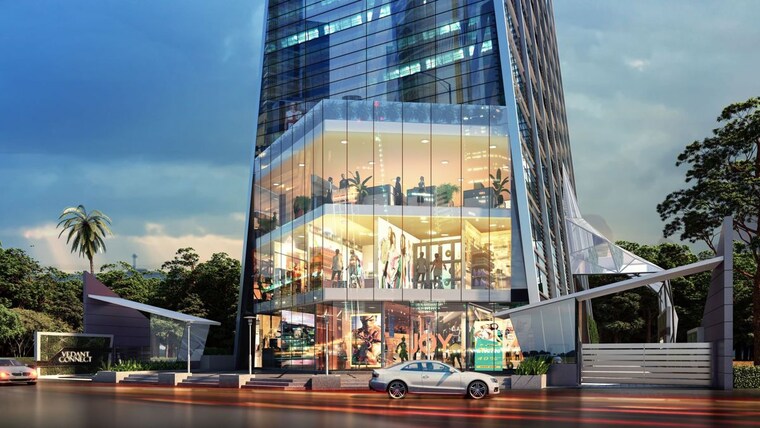 Map Location, tharwani-vedant-connect Commercial Office Space 415 Sq.Ft. In Kalyan West Thane 10707822