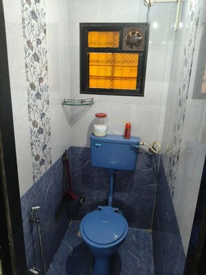 Bathroom in 1 RK Apartment at Sankalp Nnp, Goregaon East – for Rent