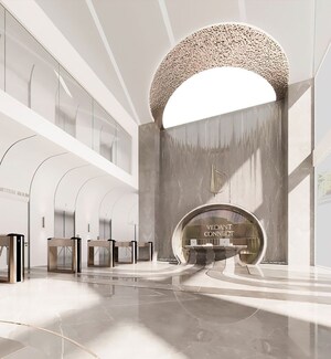 Building Lobby in  Office Space at Tharwani Vedant Connect, Kalyan West – for Sale