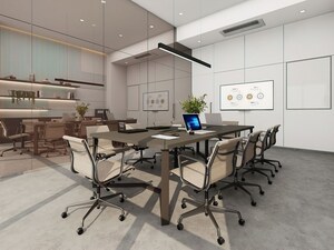 Team Area in  Office Space at Tharwani Vedant Connect, Kalyan West – for Sale