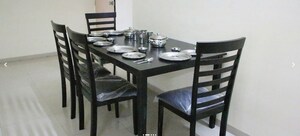 Kitchen in 3 BHK Apartment at Rosa Bella, Ghodbunder Road – for Rent