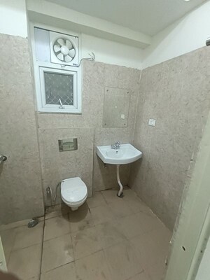 Washroom in 2 BHK Apartment at Bakkarwala – for Rent