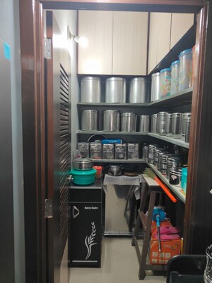 Kitchen in 3 BHK Apartment at Shaligram Society – for Rent