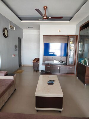 Living Room in 3 BHK Apartment at Shaligram Society – for Rent