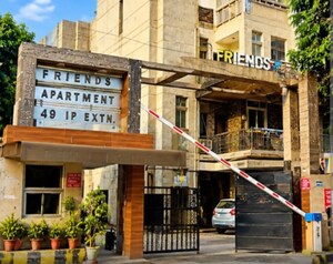 3 BHK Apartment – Exterior View View at Ip Extension - for Sale