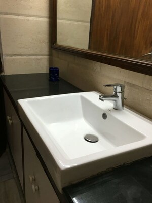 Bathroom in 3 BHK Builder Floor at Green Park – for Rent