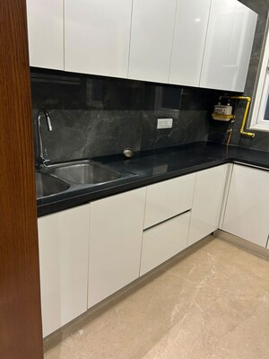 Kitchen in 3 BHK Builder Floor at Safdarjung Enclave – for Rent