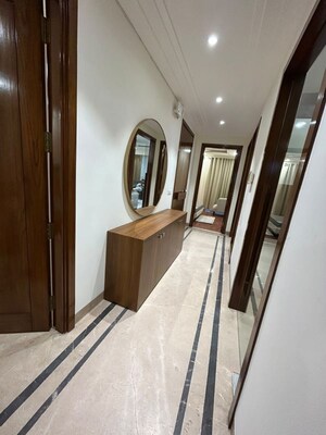 Building Lobby in 3 BHK Builder Floor at Safdarjung Enclave – for Rent
