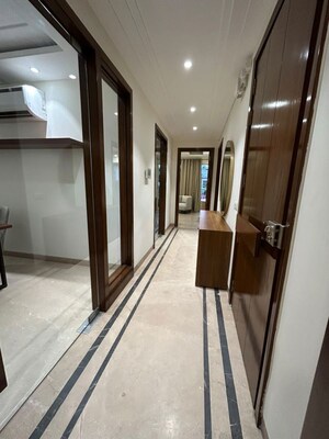 Building Lobby in 3 BHK Builder Floor at Safdarjung Enclave – for Rent