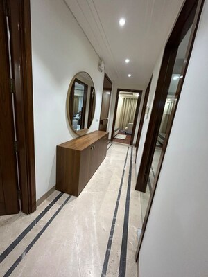 Building Lobby in 3 BHK Builder Floor at Safdarjung Enclave – for Rent