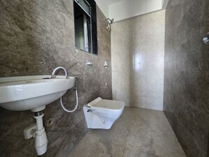 Bathroom in 1 BHK Apartment at Sethia Marine View, Borivali West – for Sale