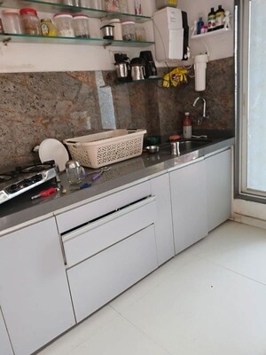 Kitchen in 2 BHK Apartment at Sunshine Apartments Borivali, Borivali West – for Sale