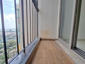 Balcony in 2 BHK Apartment at Runwal Eirene, Balkum Pada – for Rent