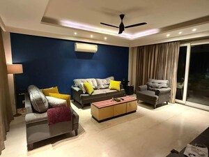Living Room in 4 BHK Apartment at BPTP Amstoria, Sector 102 – for Sale