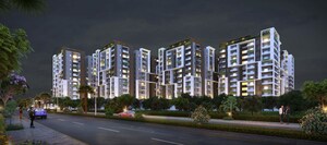 3 BHK Apartment – Exterior View View at Khajaguda - for Sale