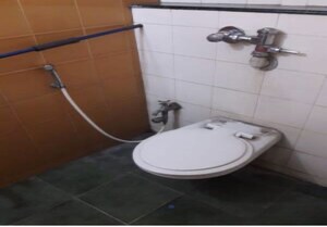 Bathroom in 3 BHK Apartment at Everest World Aspen, Dhokali – for Rent