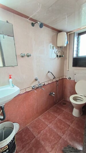 Bathroom in 2 BHK Apartment at Dadar East – for Rent