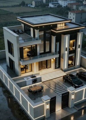 3 BHK Villa – Exterior View View at Anekal - for Sale