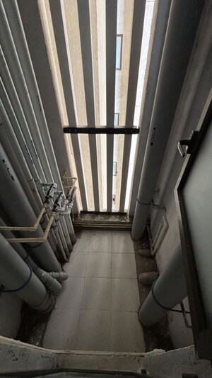 Staircase in 2 BHK Apartment at Raymond Ten X Habitat, Pokhran Road No Two – for Rent