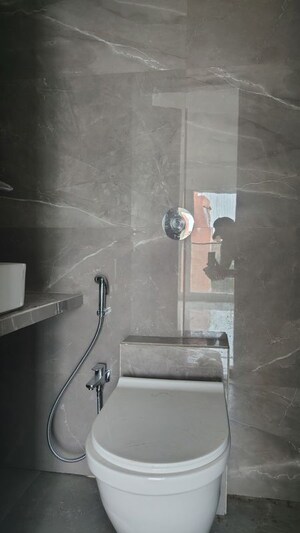 Bathroom in 2 BHK Apartment at Gardenia Apartment Khar West, Khar West – for Rent