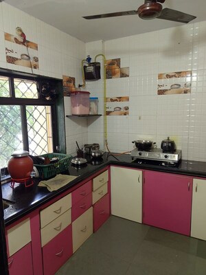 Kitchen in 2 BHK Apartment at Riddhi Siddhi Park, Kalwa – for Rent