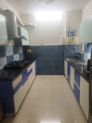 Kitchen in 3 BHK Penthouse at Pride Purple Sapphire Park, Wakad – for Rent