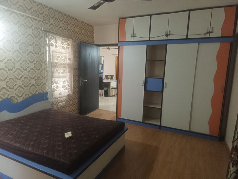 Bedroom, pride-purple-sapphire-park 3 Bedroom 1700 Sq.Ft. Penthouse In Wakad Pune 10708255