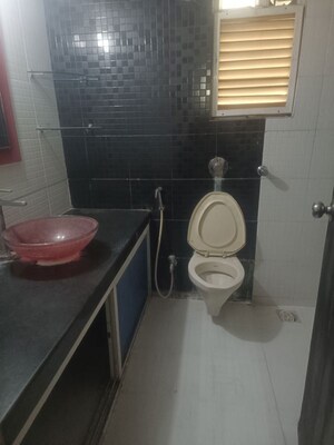 Bathroom in 3 BHK Penthouse at Pride Purple Sapphire Park, Wakad – for Rent