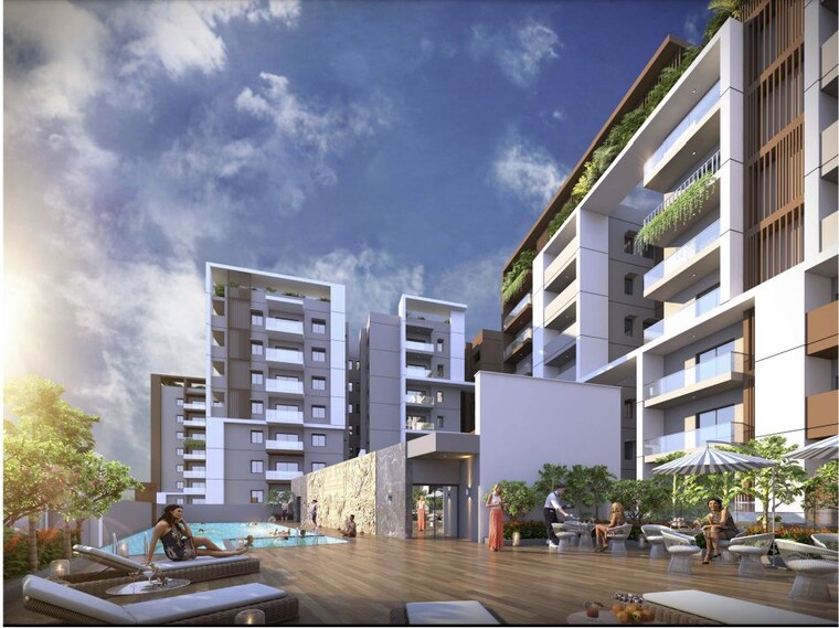 Exterior View, khajaguda 3 Bedroom 2095 Sq.Ft. Apartment In Khajaguda Hyderabad 10637182