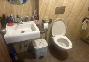 Bathroom in 2 BHK Apartment at Lodha Amara, Kolshet Road – for Rent