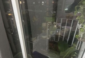 Balcony in 2 BHK Apartment at Lodha Amara, Kolshet Road – for Rent