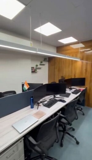 Team Area in  Office Space at Shilp Corporate Park, Bodakdev – for Rent