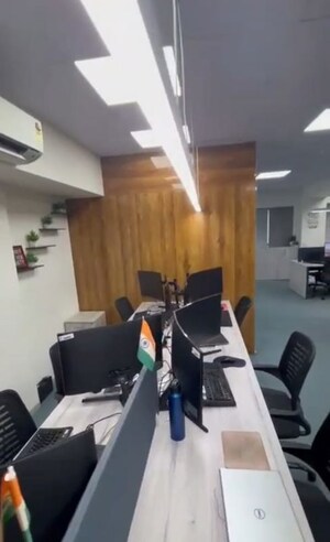 Team Area in  Office Space at Shilp Corporate Park, Bodakdev – for Rent