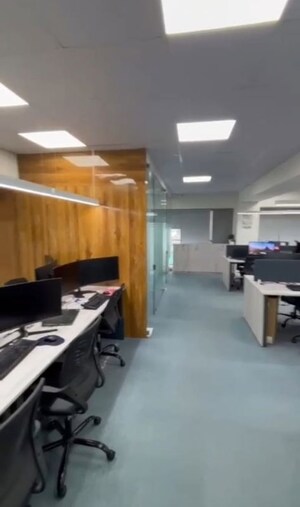 Team Area in  Office Space at Shilp Corporate Park, Bodakdev – for Rent