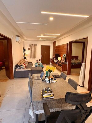 Living Room in 3 BHK Apartment at Aparna Serene Park, Kondapur – for Rent