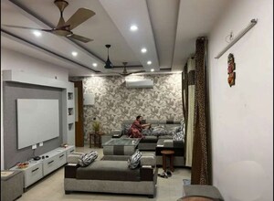Living Room in 3 BHK Apartment at SAS Shalimar Grand, Butler Colony – for Rent